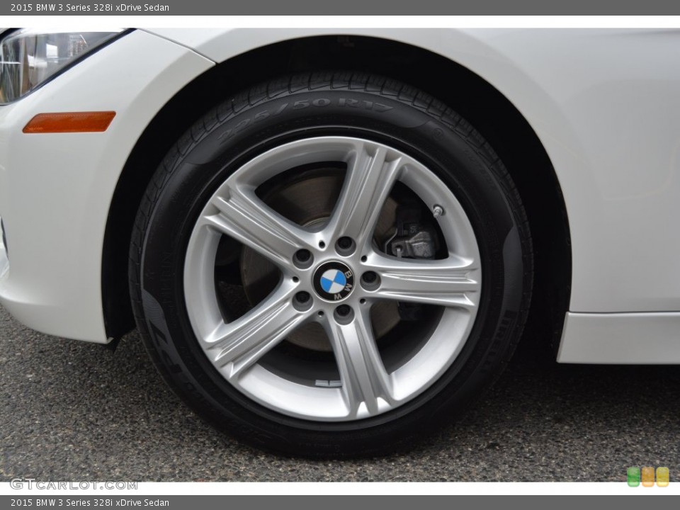 2015 BMW 3 Series 328i xDrive Sedan Wheel and Tire Photo #108508778