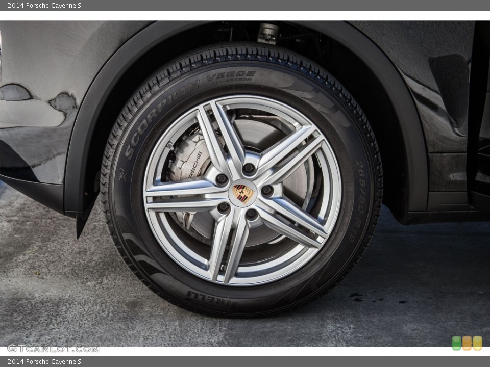 2014 Porsche Cayenne S Wheel and Tire Photo #108521366
