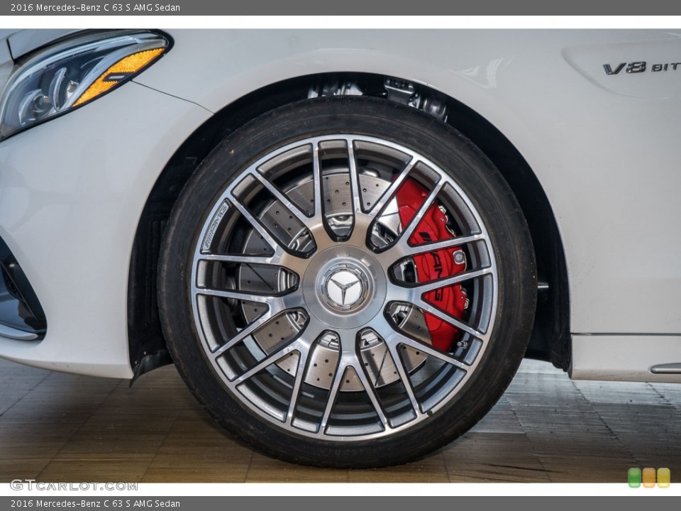 2016 Mercedes-Benz C 63 S AMG Sedan Wheel and Tire Photo #108543413