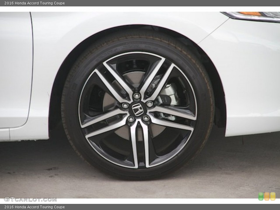 2016 Honda Accord Touring Coupe Wheel and Tire Photo #108555525