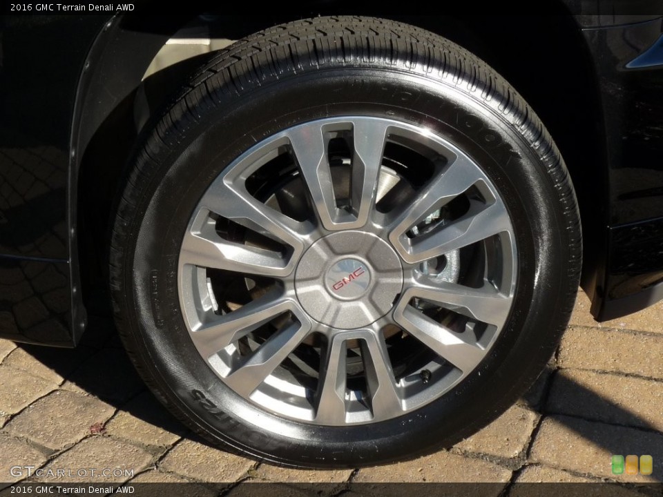 2016 GMC Terrain Denali AWD Wheel and Tire Photo #108562462