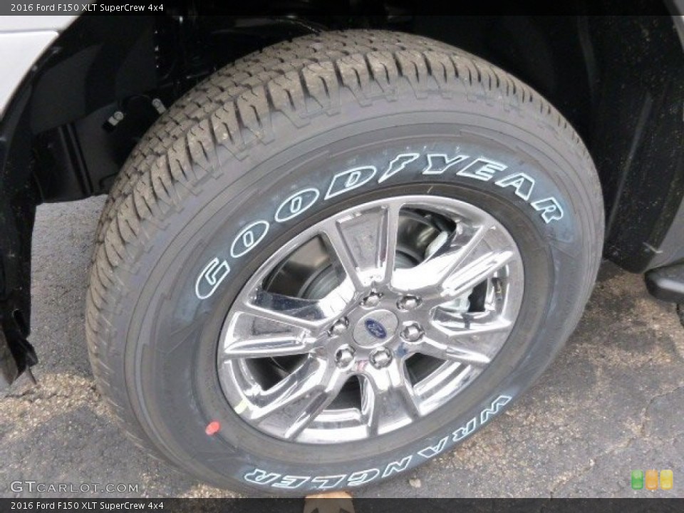 2016 Ford F150 XLT SuperCrew 4x4 Wheel and Tire Photo #108569446