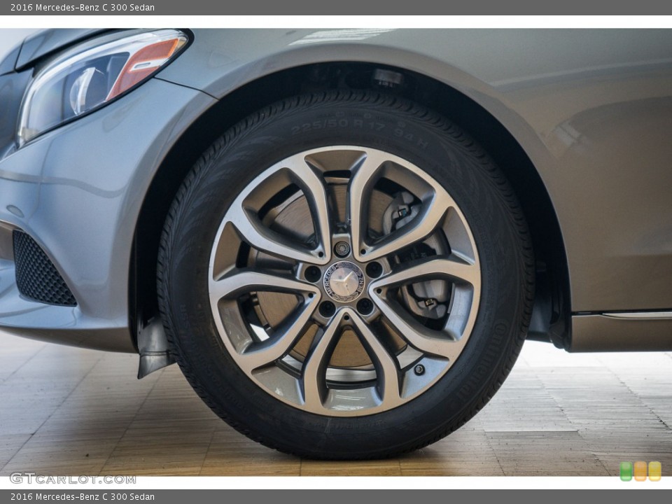 2016 Mercedes-Benz C 300 Sedan Wheel and Tire Photo #108589006