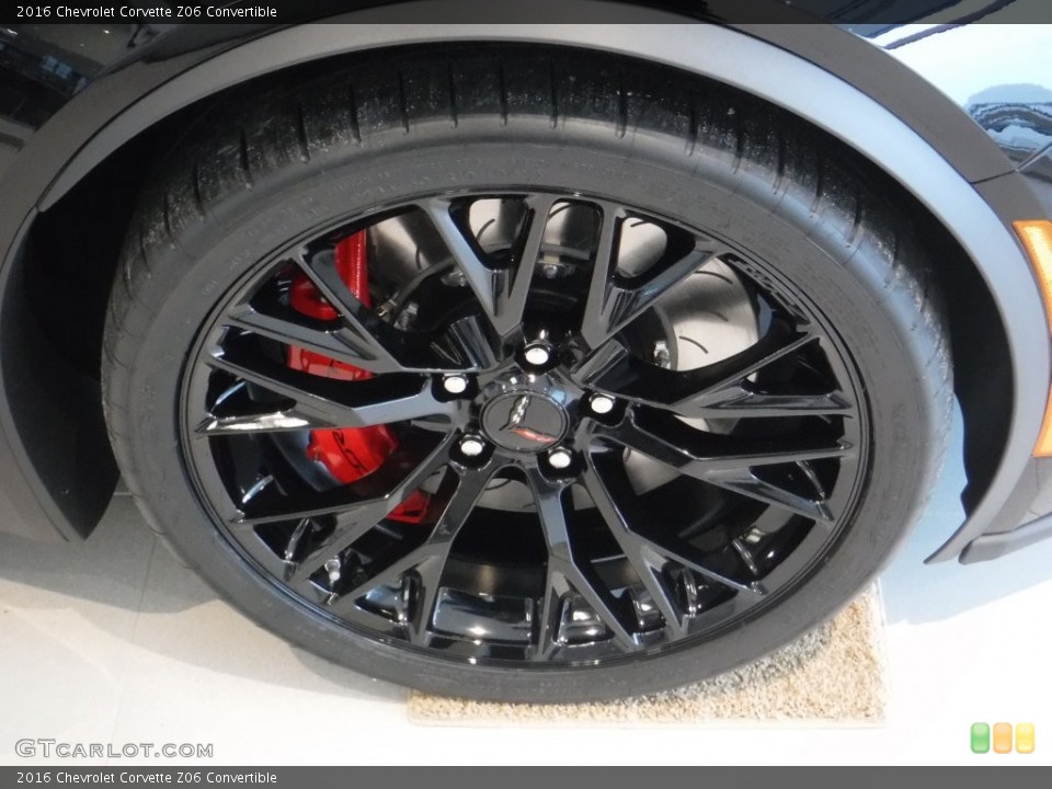 2016 Chevrolet Corvette Z06 Convertible Wheel and Tire Photo #108601168
