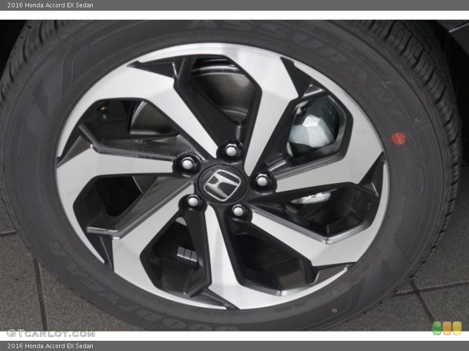 2016 Honda Accord EX Sedan Wheel and Tire Photo #108605461