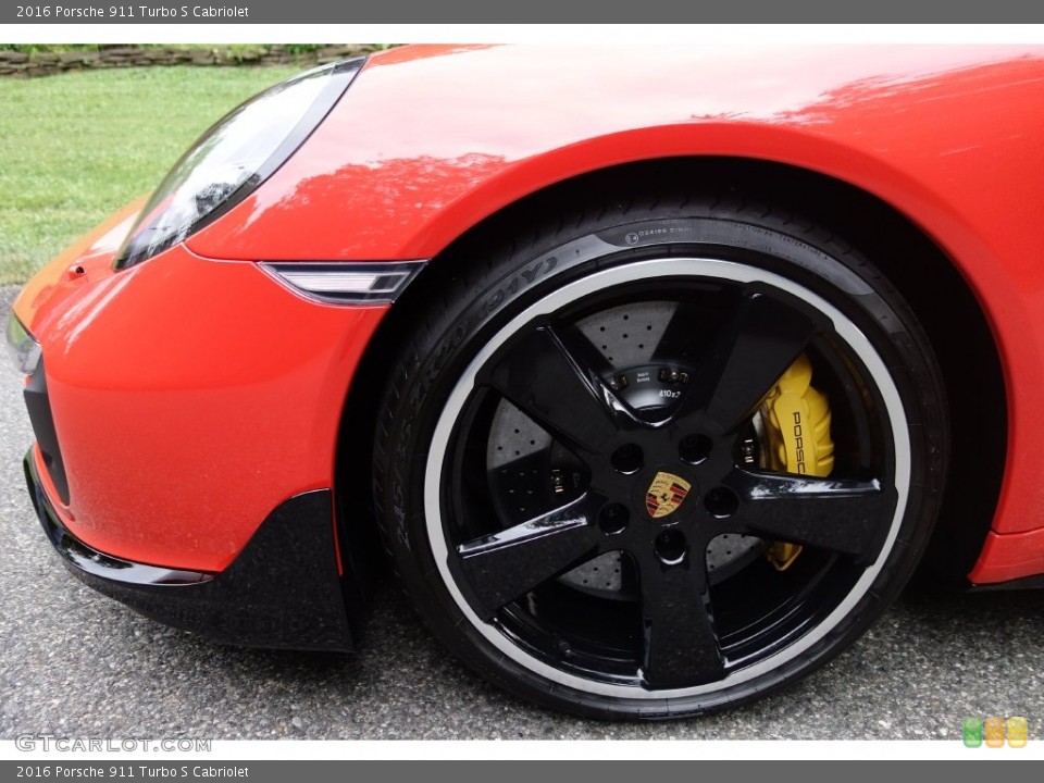 2016 Porsche 911 Turbo S Cabriolet Wheel and Tire Photo #108614933