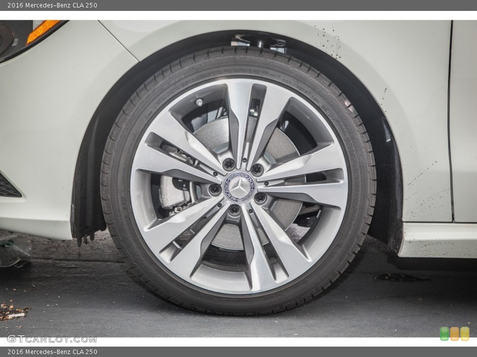 2016 Mercedes-Benz CLA 250 Wheel and Tire Photo #108622799