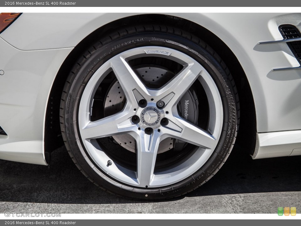 2016 Mercedes-Benz SL 400 Roadster Wheel and Tire Photo #108623153