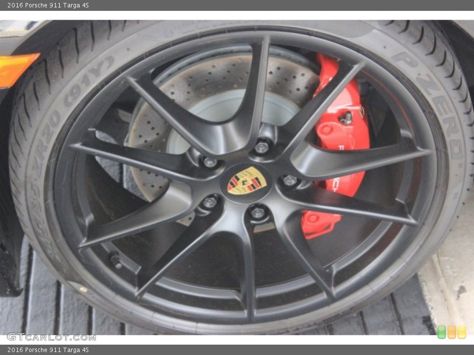 2016 Porsche 911 Targa 4S Wheel and Tire Photo #108640331