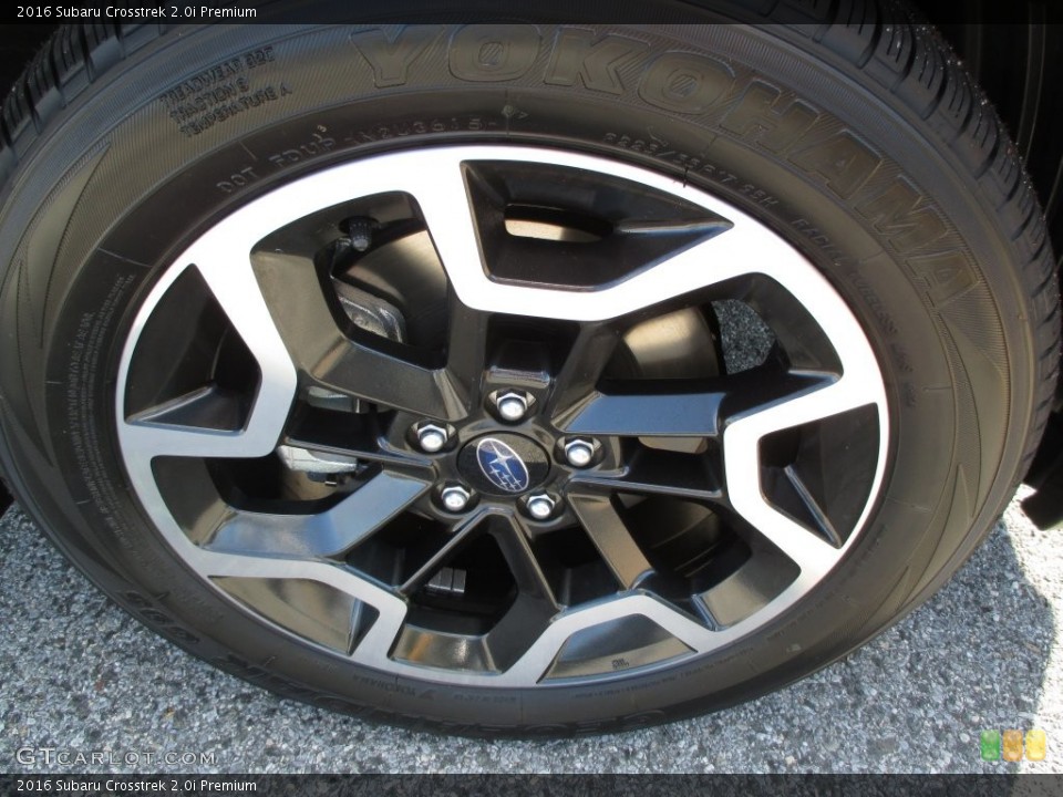 2016 Subaru Crosstrek 2.0i Premium Wheel and Tire Photo #108700567