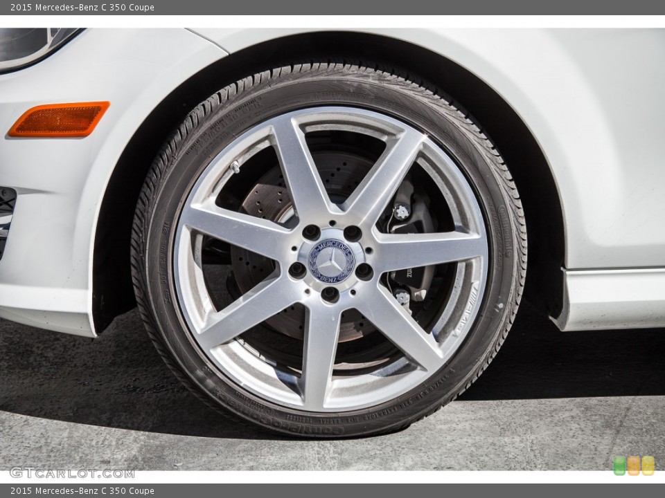 2015 Mercedes-Benz C 350 Coupe Wheel and Tire Photo #108706495