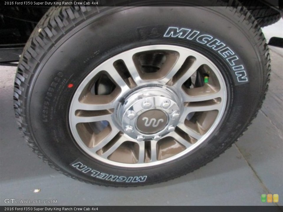 2016 Ford F350 Super Duty Wheels and Tires