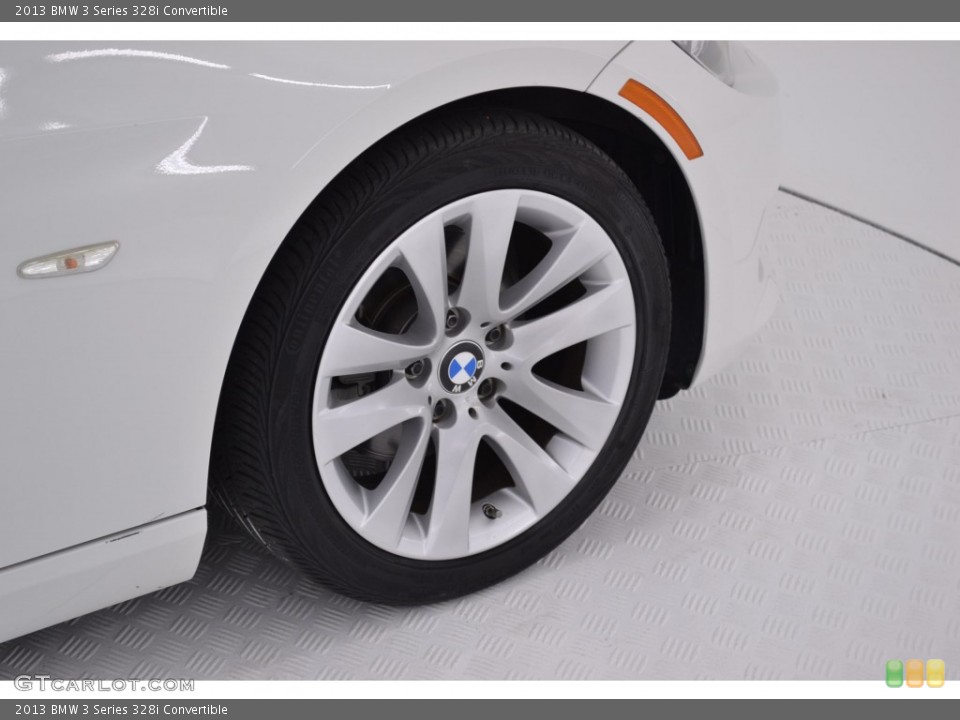 2013 BMW 3 Series 328i Convertible Wheel and Tire Photo #108718609