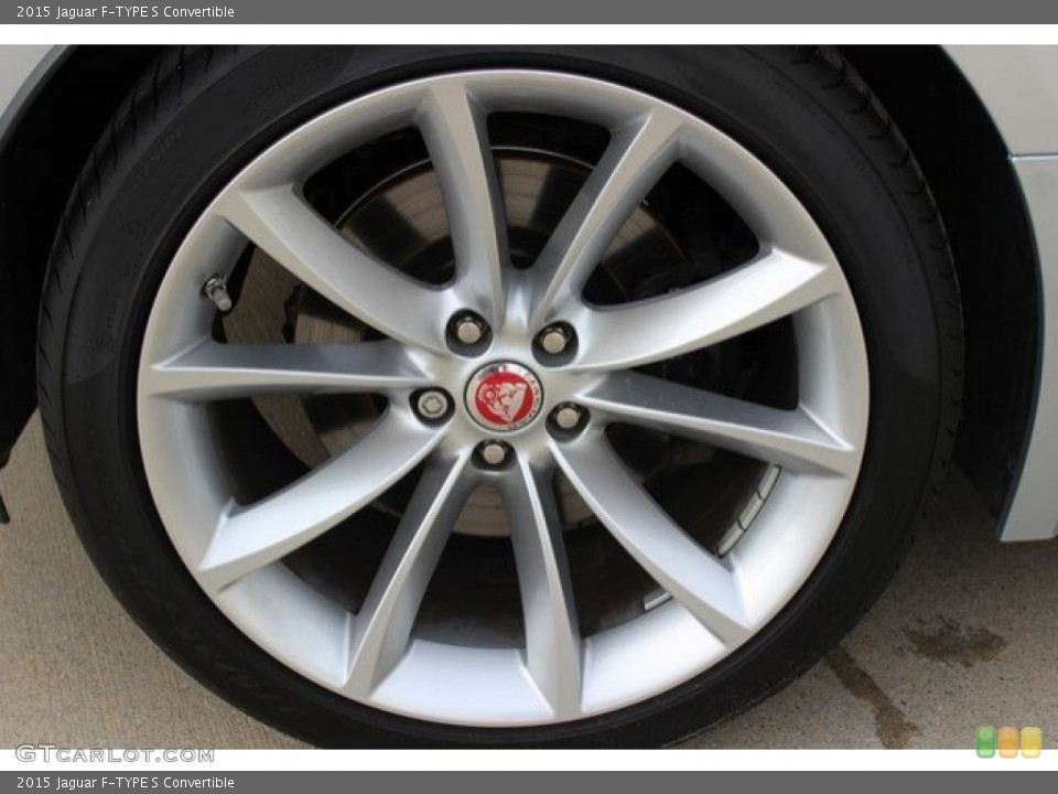 2015 Jaguar F-TYPE S Convertible Wheel and Tire Photo #108724785