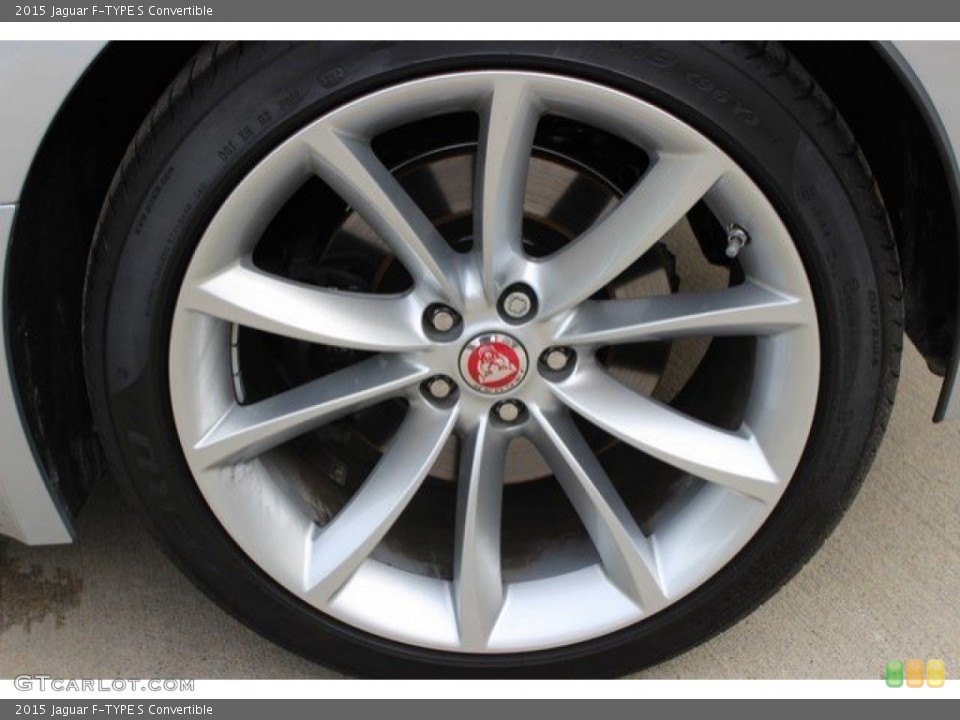 2015 Jaguar F-TYPE S Convertible Wheel and Tire Photo #108724821