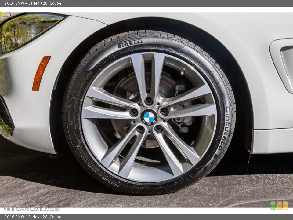 2016 BMW 4 Series 428i Coupe Wheel and Tire Photo #108769312
