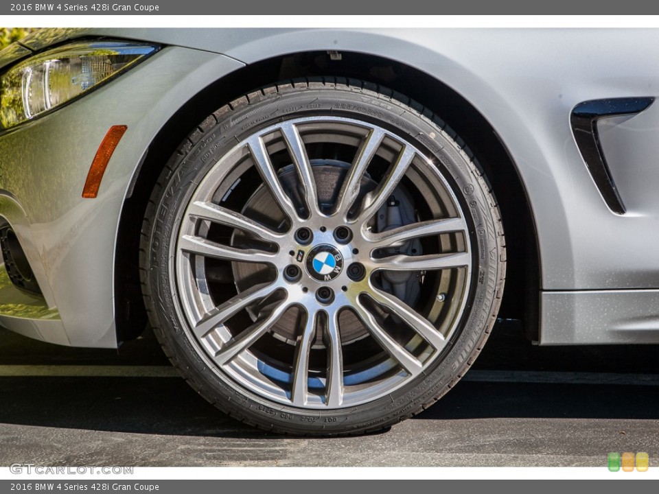 2016 BMW 4 Series 428i Gran Coupe Wheel and Tire Photo #108769747