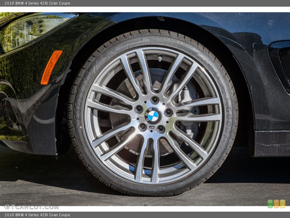 2016 BMW 4 Series 428i Gran Coupe Wheel and Tire Photo #108770107
