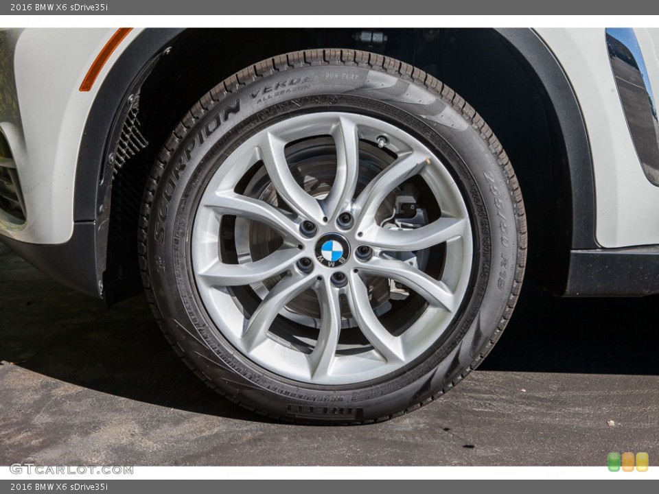 2016 BMW X6 sDrive35i Wheel and Tire Photo #108773893