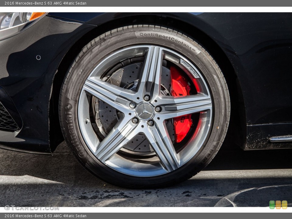 2016 Mercedes-Benz S 63 AMG 4Matic Sedan Wheel and Tire Photo #108779632
