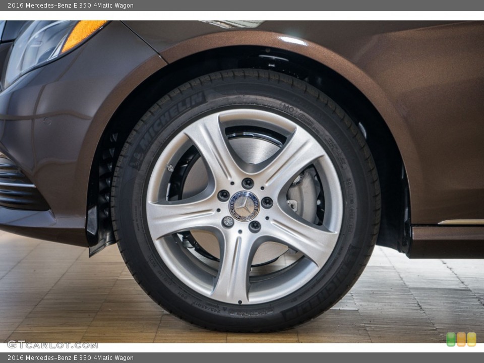 2016 Mercedes-Benz E 350 4Matic Wagon Wheel and Tire Photo #108797487