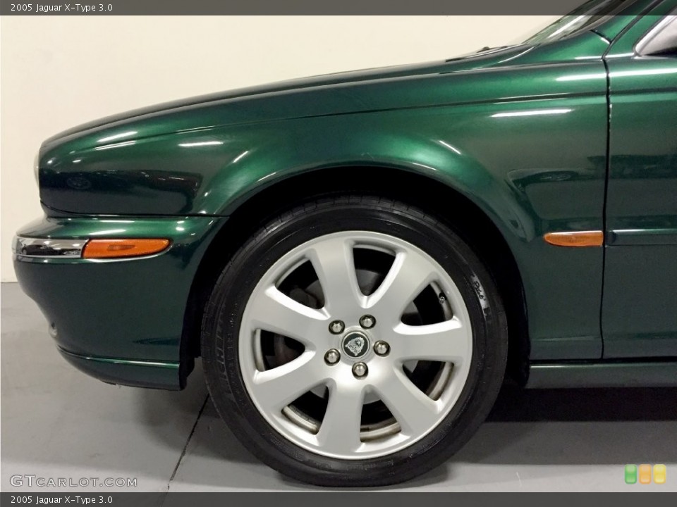 2005 Jaguar X-Type 3.0 Wheel and Tire Photo #108798021