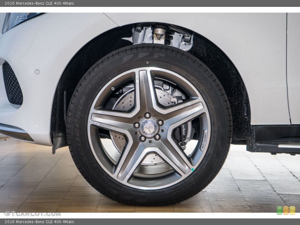 2016 Mercedes-Benz GLE 400 4Matic Wheel and Tire Photo #108799170