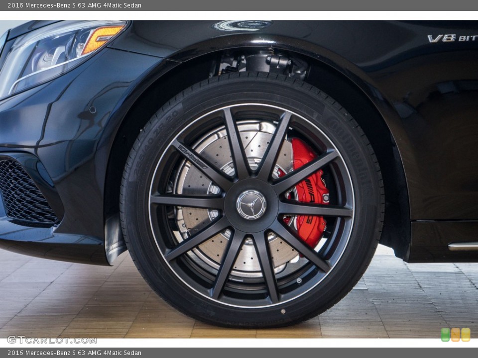2016 Mercedes-Benz S 63 AMG 4Matic Sedan Wheel and Tire Photo #108799590