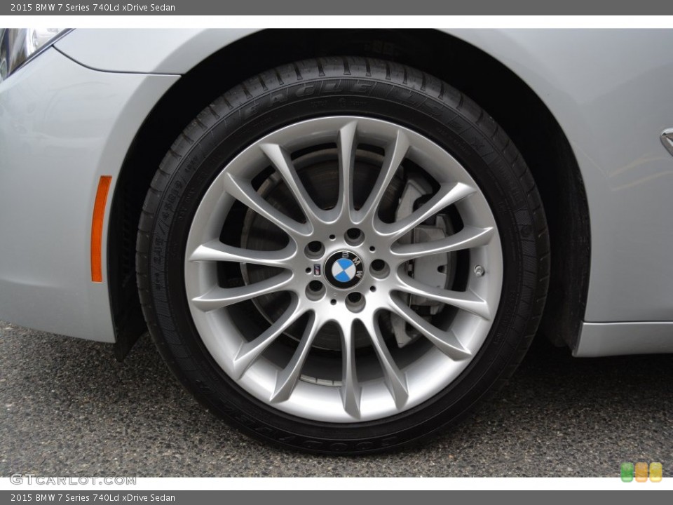 2015 BMW 7 Series 740Ld xDrive Sedan Wheel and Tire Photo #108799836