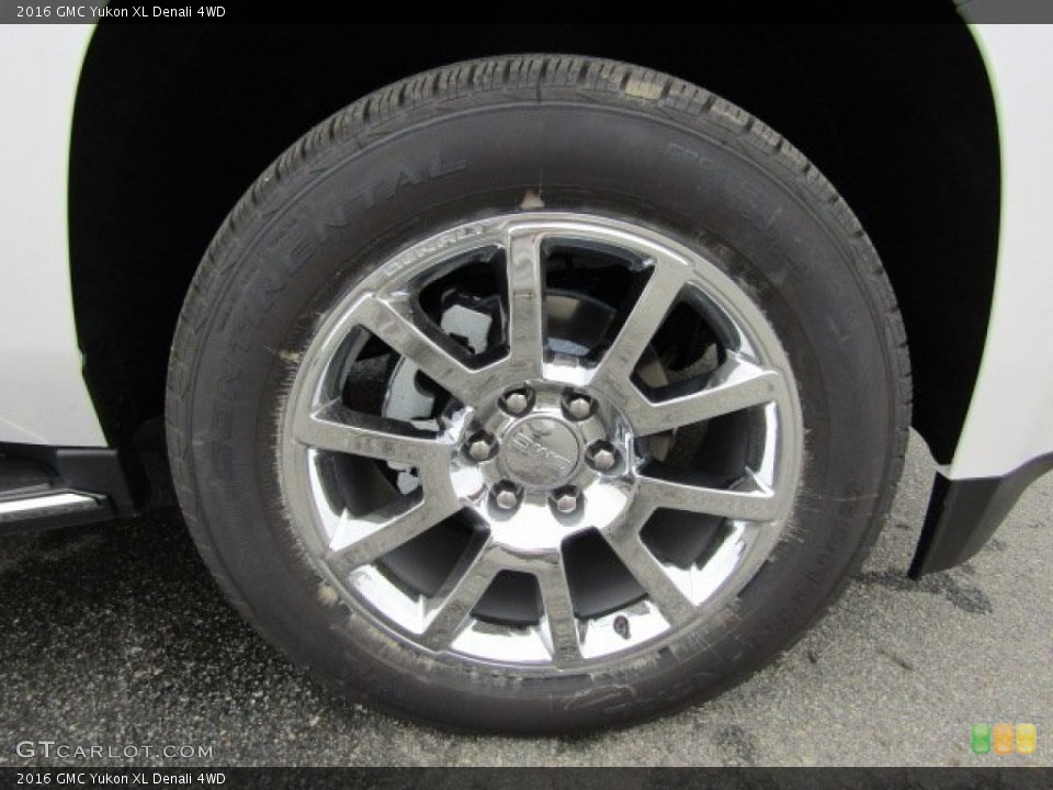 2016 GMC Yukon XL Denali 4WD Wheel and Tire Photo #108804183