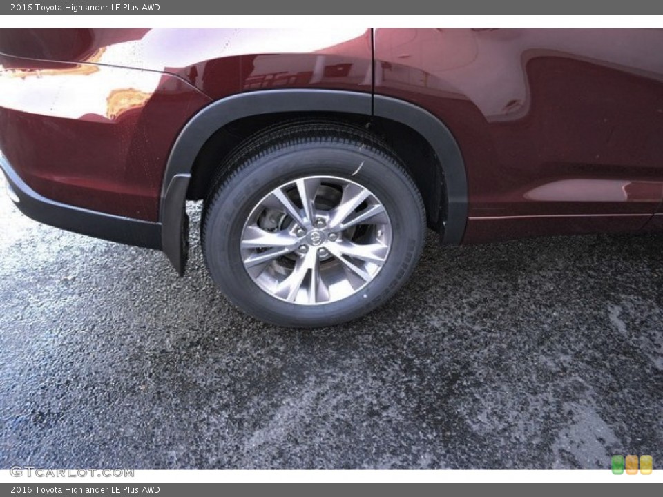 2016 Toyota Highlander LE Plus AWD Wheel and Tire Photo #108804929