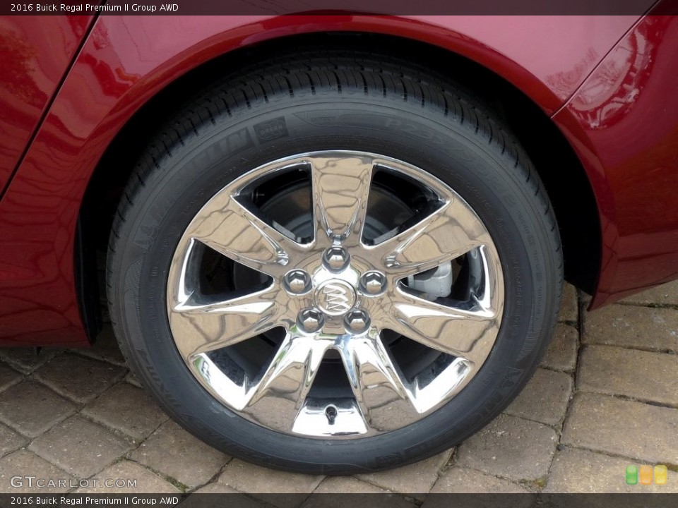 2016 Buick Regal Premium II Group AWD Wheel and Tire Photo #108815406