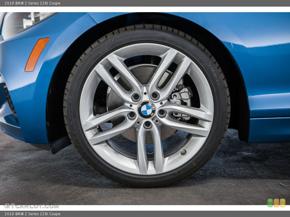 2016 BMW 2 Series 228i Coupe Wheel and Tire Photo #108818625