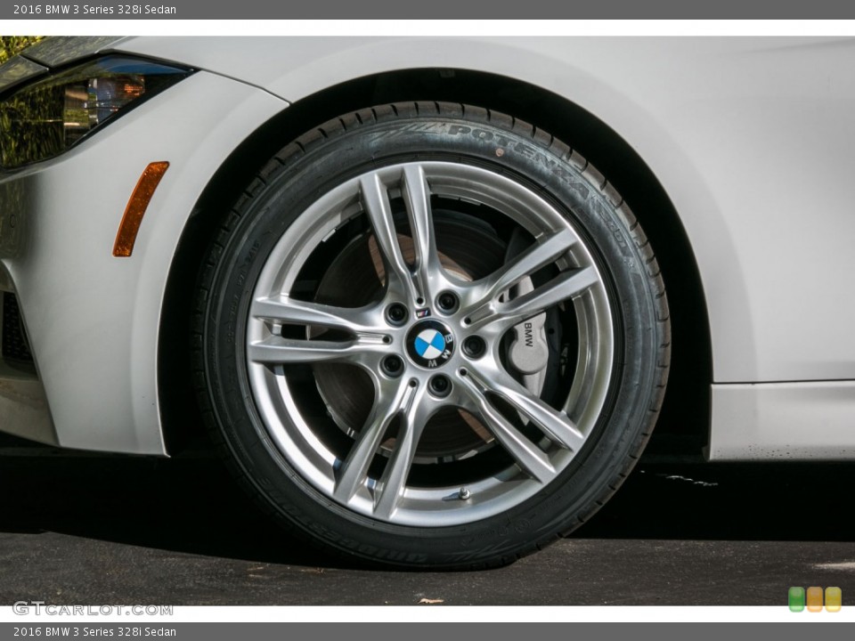 2016 BMW 3 Series 328i Sedan Wheel and Tire Photo #108818991