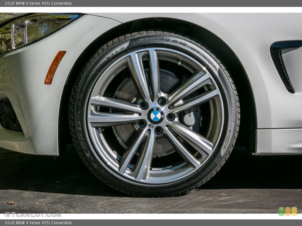 2016 BMW 4 Series 435i Convertible Wheel and Tire Photo #108820029