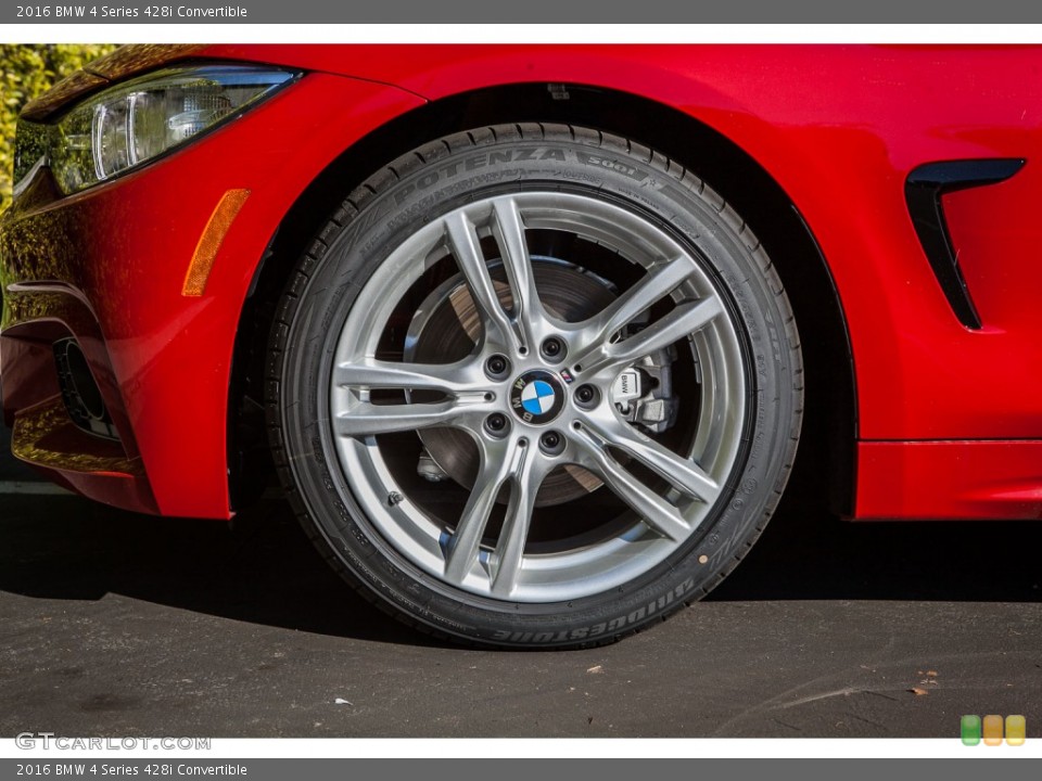 2016 BMW 4 Series 428i Convertible Wheel and Tire Photo #108826589