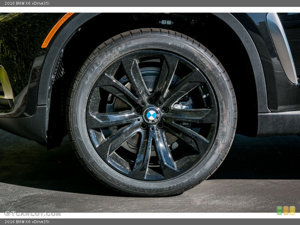 2016 BMW X6 xDrive35i Wheel and Tire Photo #108828542