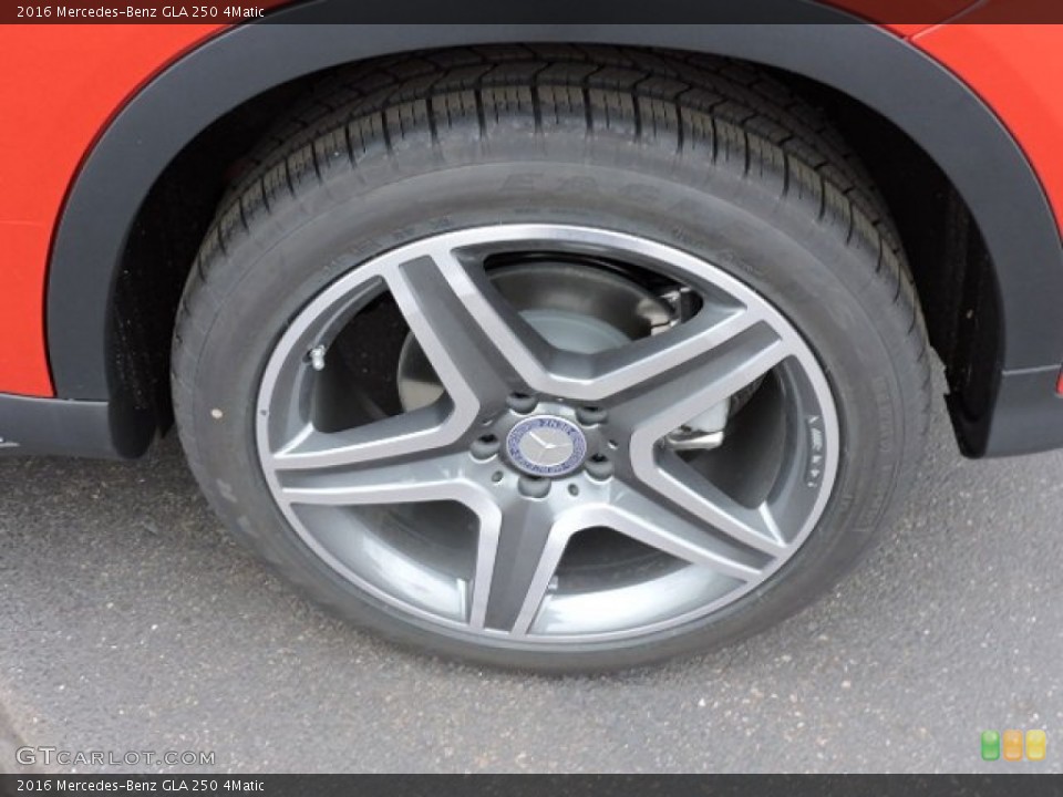 2016 Mercedes-Benz GLA 250 4Matic Wheel and Tire Photo #108839946
