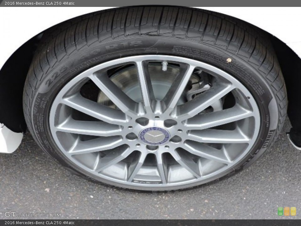 2016 Mercedes-Benz CLA 250 4Matic Wheel and Tire Photo #108840272