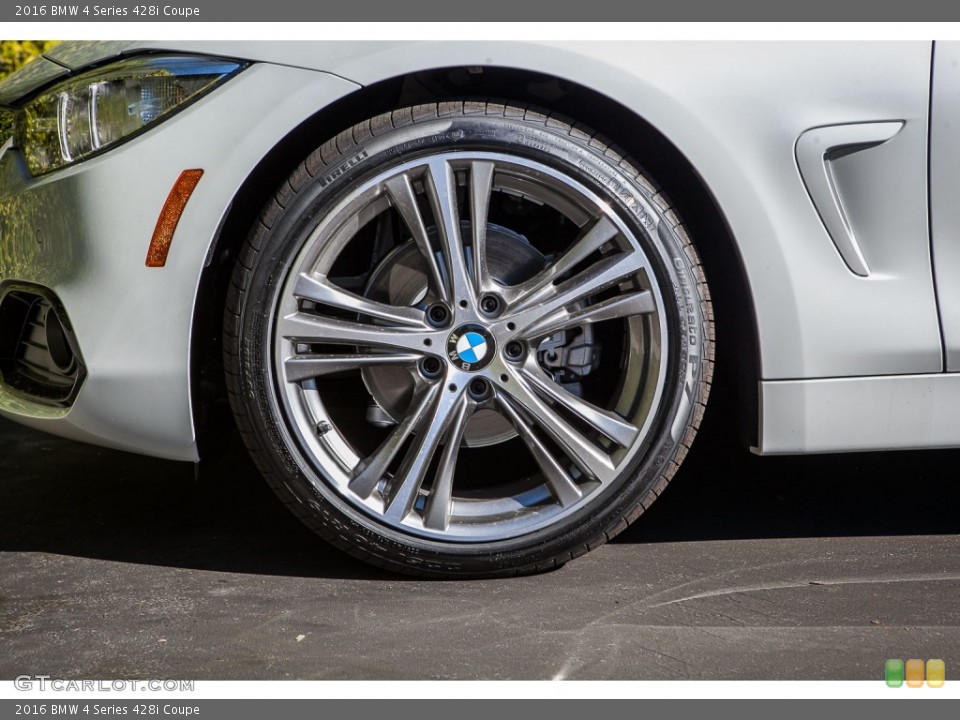 2016 BMW 4 Series 428i Coupe Wheel and Tire Photo #108860726
