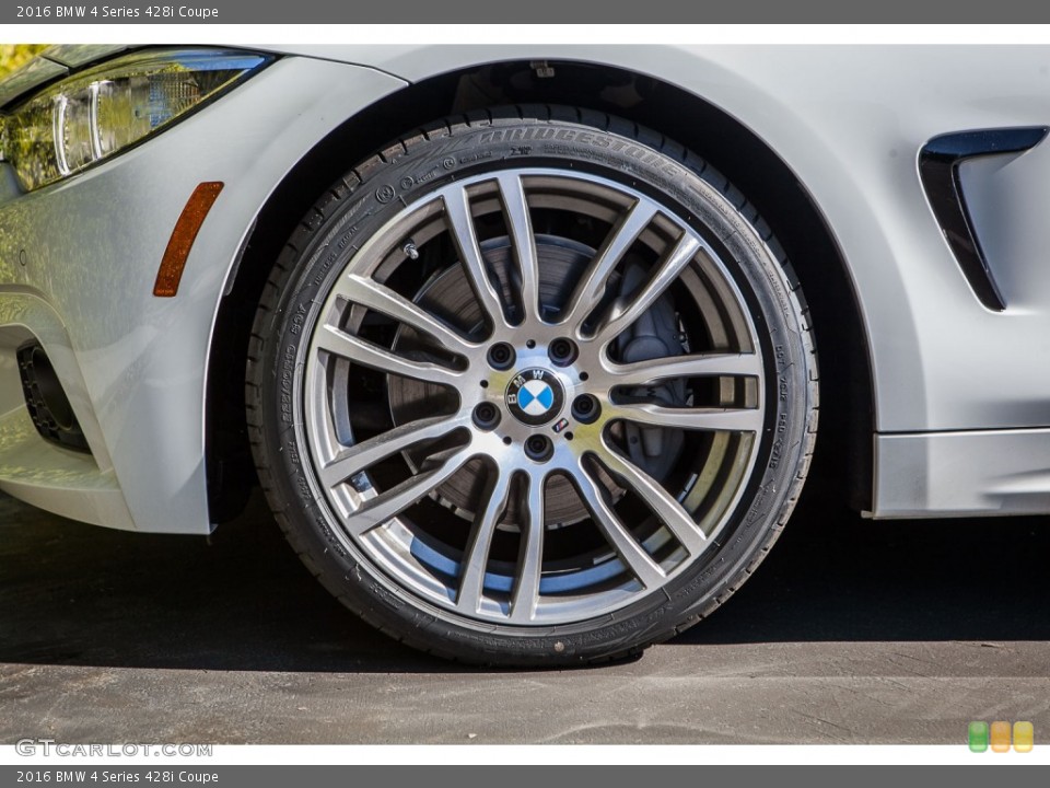 2016 BMW 4 Series 428i Coupe Wheel and Tire Photo #108861908