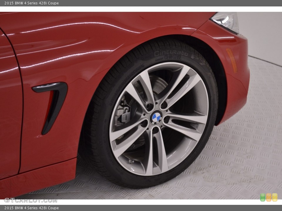 2015 BMW 4 Series 428i Coupe Wheel and Tire Photo #108872612