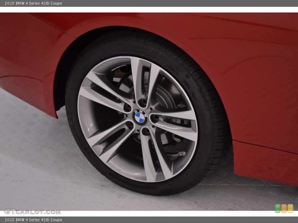 2015 BMW 4 Series 428i Coupe Wheel and Tire Photo #108872662