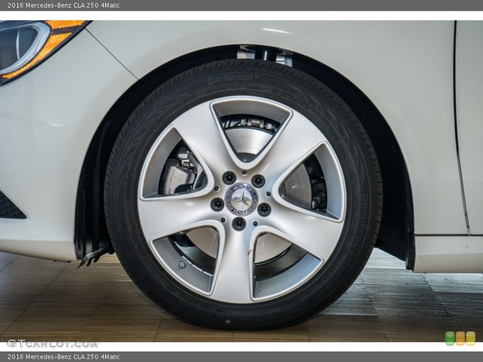 2016 Mercedes-Benz CLA 250 4Matic Wheel and Tire Photo #108897923