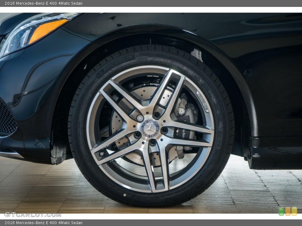 2016 Mercedes-Benz E 400 4Matic Sedan Wheel and Tire Photo #108898310