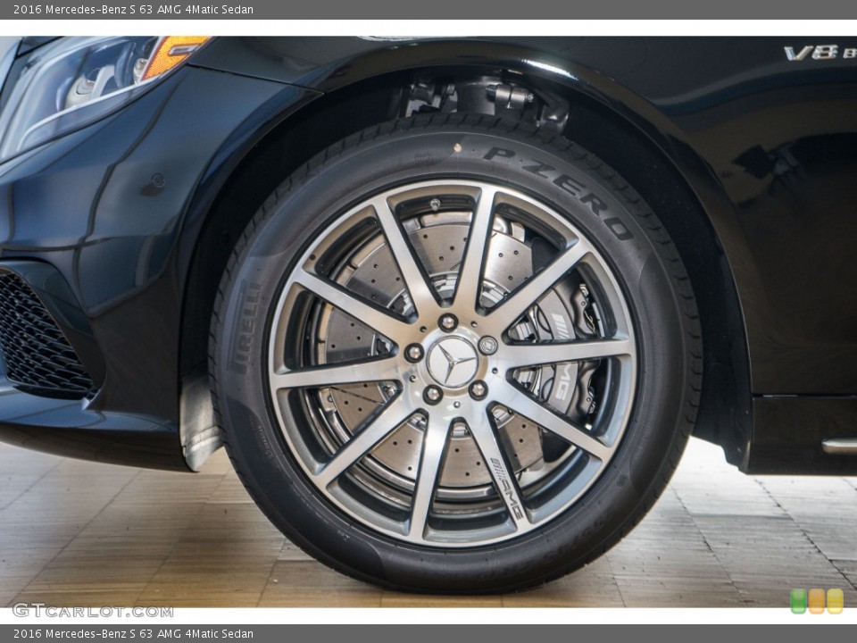2016 Mercedes-Benz S 63 AMG 4Matic Sedan Wheel and Tire Photo #108907319
