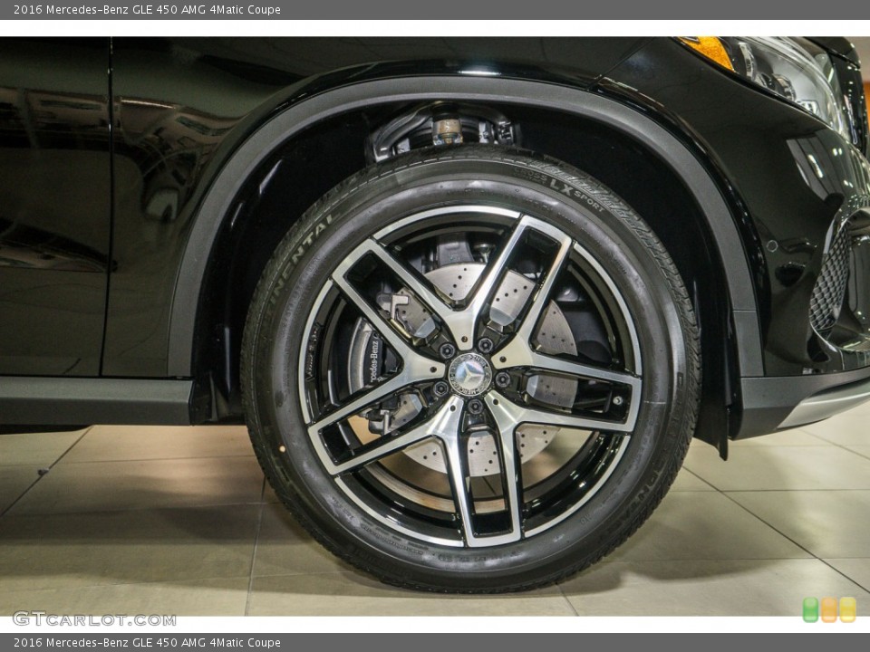 2016 Mercedes-Benz GLE 450 AMG 4Matic Coupe Wheel and Tire Photo #108908015