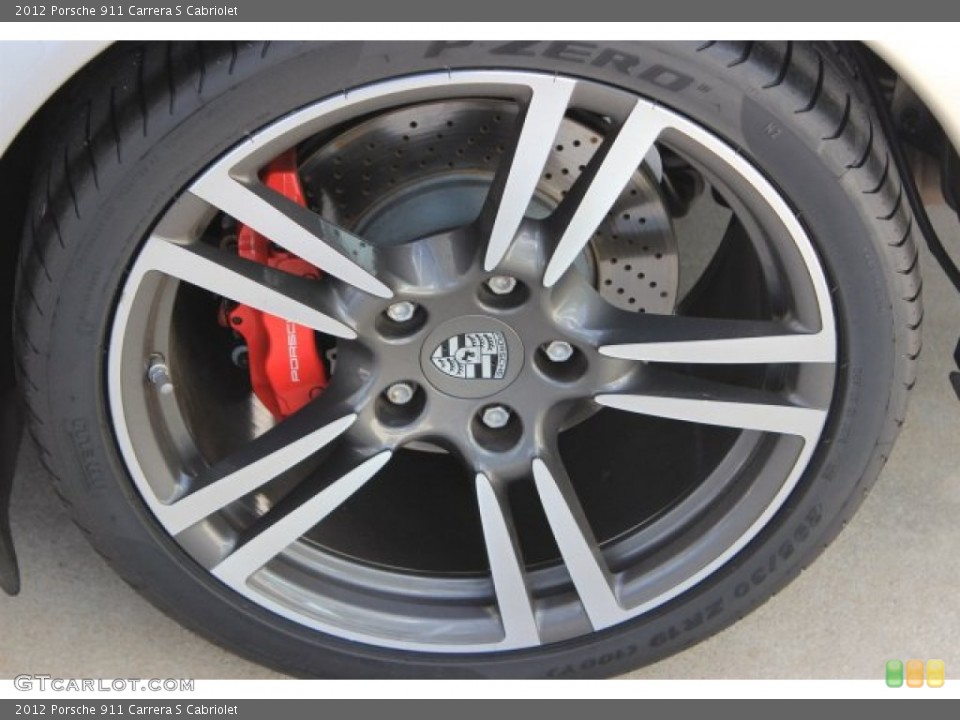 2012 Porsche 911 Carrera S Cabriolet Wheel and Tire Photo #108912251