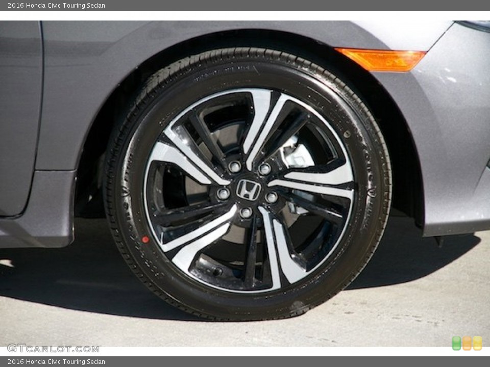 2016 Honda Civic Touring Sedan Wheel and Tire Photo #108919939