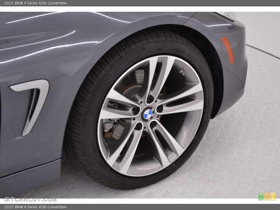 2015 BMW 4 Series 428i Convertible Wheel and Tire Photo #108920986